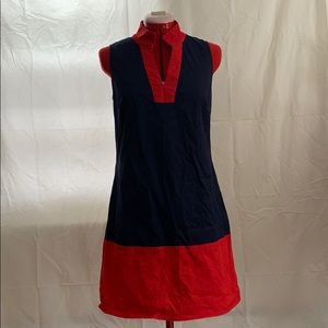 Sail to Sable Sleeveless Tunic Shift Midi Dress